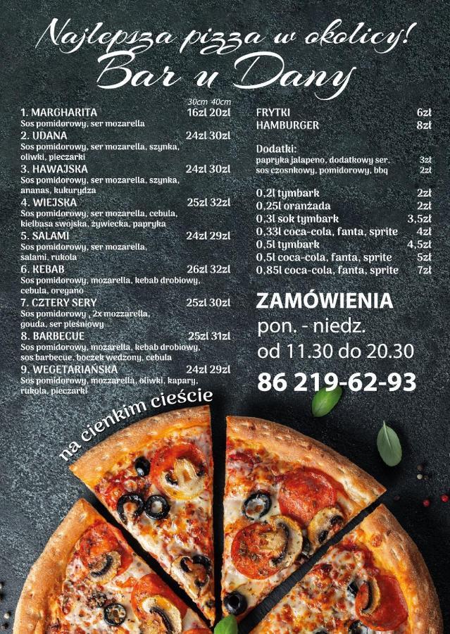 Noclegi U Danusi Wizna Kültér fotó